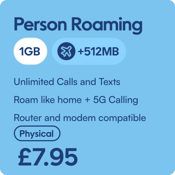 1GB Data Unlimited Calls and Texts