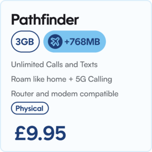 3GB Data Unlimited Calls and Texts