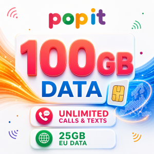 100GB Data Unlimited Calls and Texts