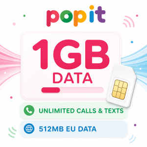 1GB Data Unlimited Calls and Texts