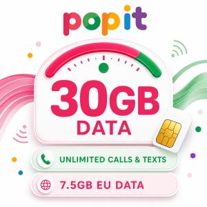 30GB Data Unlimited Calls and Texts